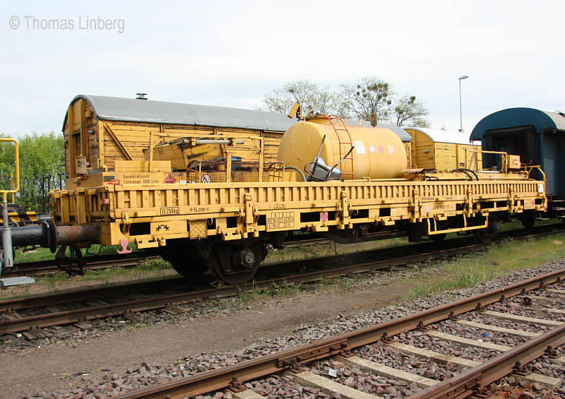 Wagen für Oberbaumaschinen und Geräte 193, 40 80 952 0 117-9, Königsborn, 09.05.2015, Fotograf Thomas Linberg