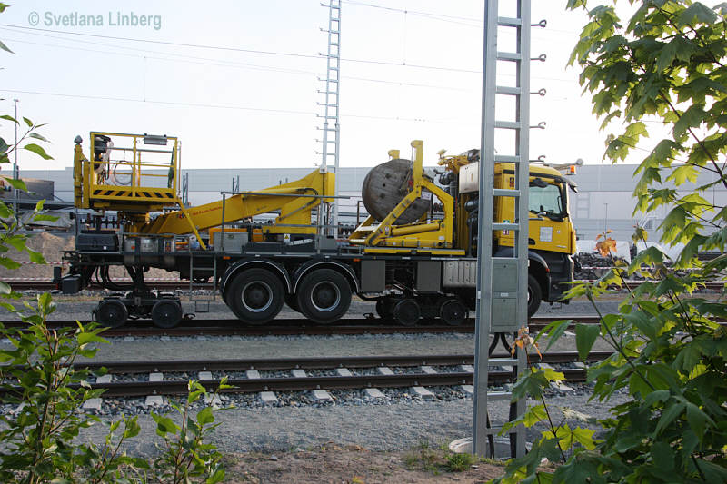 Zweiwege-Lkw, Berlin-Rummelsburg, 15.05.2023, Fotografin Svetlana Linberg