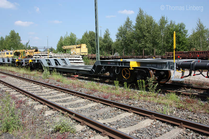 Bild des Hilfszugwagens 99 80 9 370 016-4, Hannover-Leinhausen, Fotografin Svetlana Linberg