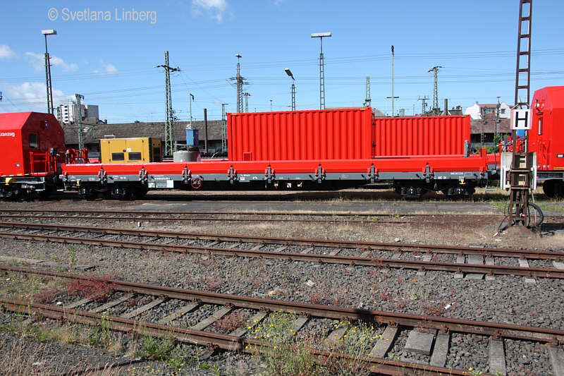 Bild des Materialwagens 99 80 9 370 078-4, Fulda, Fotografin Svetlana Linberg