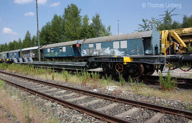 Bild des Hilfszugwagens 99 80 9 370 105-5, Hannover-Leinhausen, Fotografin Svetlana Linberg