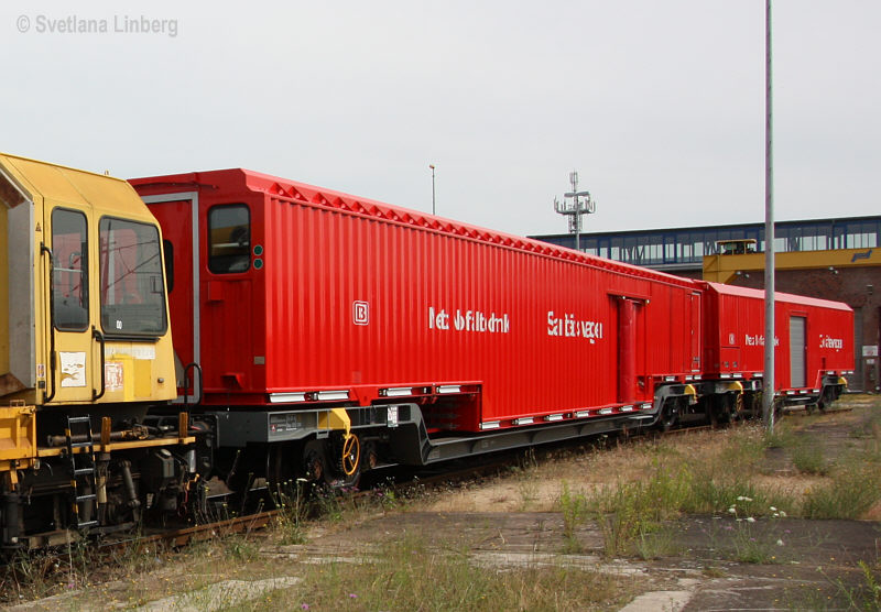 Bild des Rettungszugwagens 99 80 9 370 153-5, Berlin-Grunewald, Fotograf Svetlana Linberg