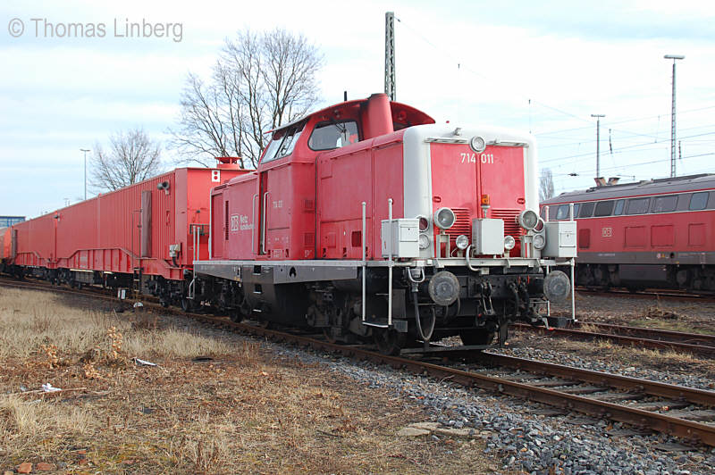 Rettungszuglok 714 011-4 Berlin-Grunewald, Fotograf Thomas Linberg