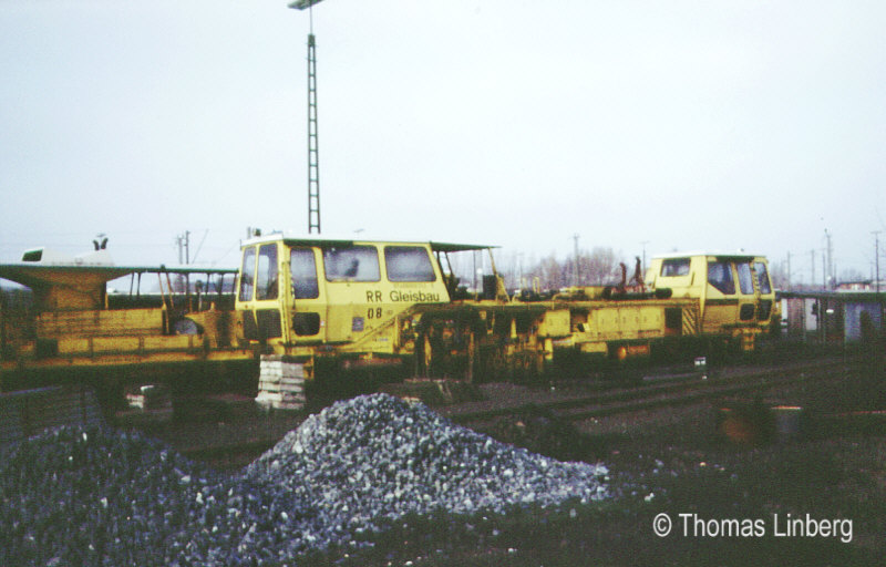 Zweischwellenstopfmaschine 08-32, 97 40 66 503 12-5, Münster, Fotograf Thomas Linberg