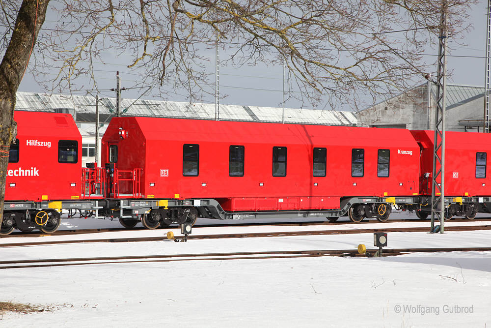 Bild des Kranbegleitwagens 90 80 9 370 011-4 Fotograf Wolfgang Gutbrod
